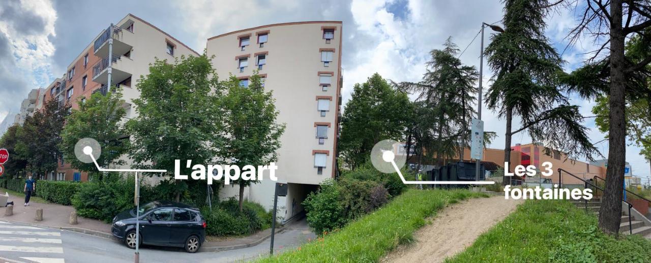 Appart Tout Confort Pour Famille Rer A 2Min Apartment Cergy Exterior photo